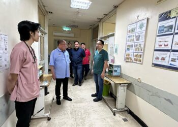 Tiong peruntuk RM260,000 untuk meningkatkan kemudahan di Hospital Sibu