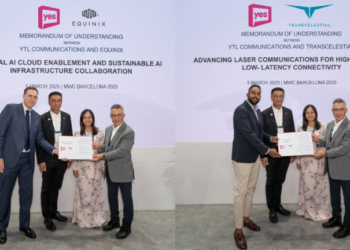 YTL Communications partners with Equinix and Transcelestial to enhance AI cloud connectivity and wireless laser technology in Malaysia