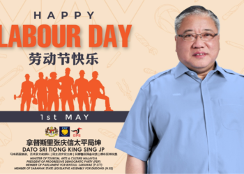 “Silent Architects of the Nation”: Minister Tiong King Sing salutes workers on Labour Day