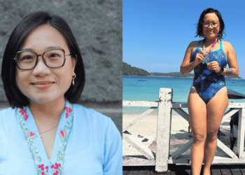 Courage in the current: A swim for hope, a tribute to Jo-Ee