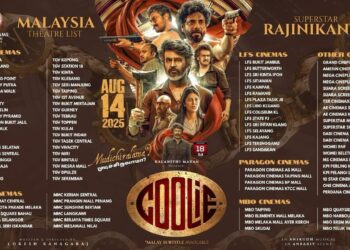Coolie lakonan Rajinikanth pecah rekod jualan awal di Malaysia, namun GSC masih tidak tersenarai