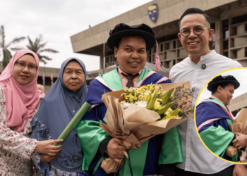 Steven Sim celebrates inspiring rise of visually-impaired scholar from hardship to PhD