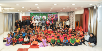 Malik Streams ceriakan hari pertama sekolah ribuan pelajar