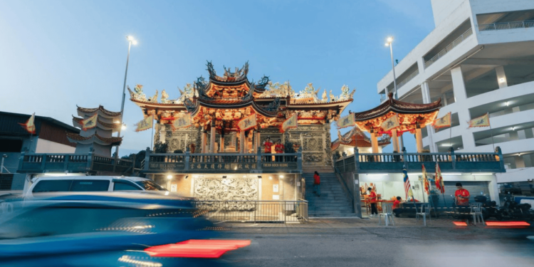 The Thean Hock Keong Temple in Seberang Perai.