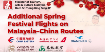 Air connectivity with China strengthens ahead of Visit Malaysia 2026 – Tiong