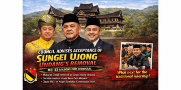 Council advises acceptance of Sungei Ujong Undang’s removal, says MB
