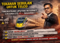 Telco diberi tempoh sebulan, kerajaan desak liputan internet ETS dipercepat