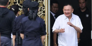 Thaksin freed on parole after serving part of jail term