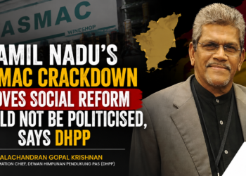 Tamil Nadu’s TASMAC crackdown proves social reform should not be politicised, says DHPP