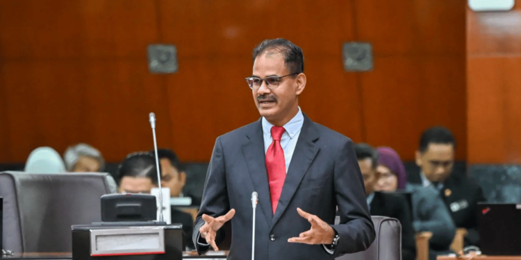 Co-Chairman of the Special Committee for Buddhism, Christianity, Hinduism, Sikhism, and Taoism (LIMAS), V. Papparaidu.