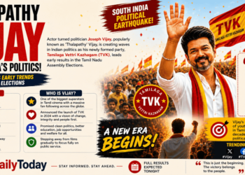 ‘Thalapathy’ Vijay gegar politik India, parti baharu cipta kejutan besar