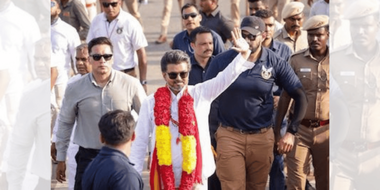 Ketua Menteri Tamil Nadu, C. Joseph Vijay.