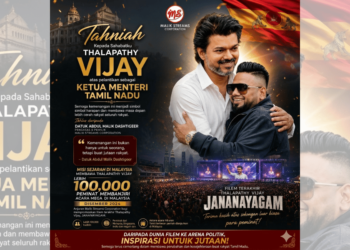 Abdul Malik antara terawal ucap tahniah kepada Vijay selepas dilantik Ketua Menteri Tamil Nadu