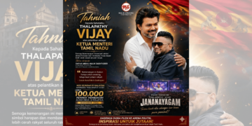 Abdul Malik antara terawal ucap tahniah kepada Vijay selepas dilantik Ketua Menteri Tamil Nadu