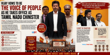 Vijay vows to be the voice of the people as he takes office as Tamil Nadu Chief Minister