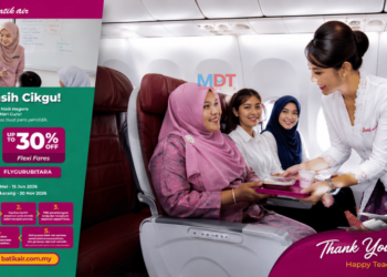 Batik Air raikan guru dengan diskaun penerbangan sempena Hari Guru