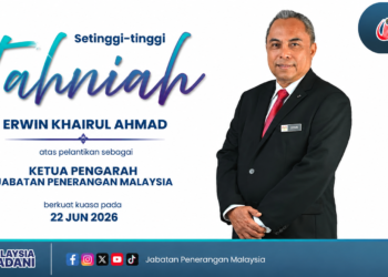 Erwin Khairul dilantik Ketua Pengarah Jabatan Penerangan Malaysia