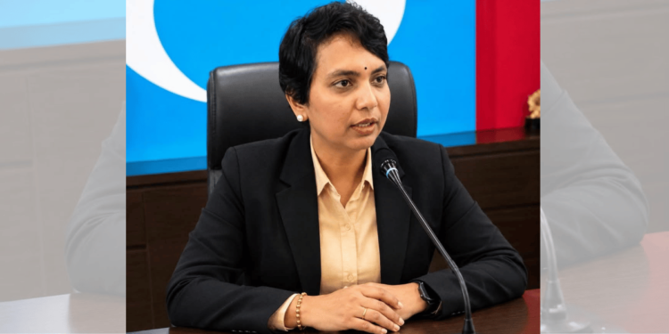 PKR Deputy Secretary-General, Sivamalar Genapathy.