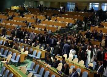 Puluhan perwakilan keluar dewan ketika Netanyahu berucap di UNGA
