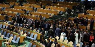 Puluhan perwakilan keluar dewan ketika Netanyahu berucap di UNGA
