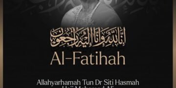 Agong, Raja Permaisuri zahir ucapan takziah pemergian Tun Dr. Siti Hasmah