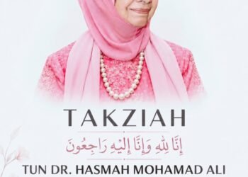 Sultan Selangor, Tengku Permaisuri zahir dukacita atas pemergian Tun Dr. Siti Hasmah
