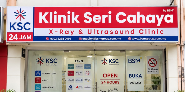 KLINIK Seri Cahaya yang terletak di Pandan Cahaya turut beroperasi 24 jam.-AGENSI