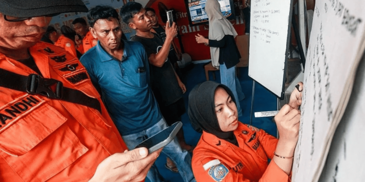 Operasi mencari dan menyelamat dilancarkan selepas kapal Virgo Transport 8 terputus hubungan di perairan Laut Jawa. -GETTY IMAGES
