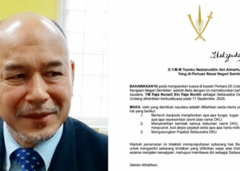 Khidmat Raja Norazli ditamatkan kerana isu keabsahan krisis takhta Negeri Sembilan