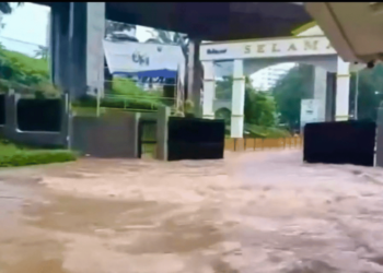 Beberapa kawasan di Lembah Klang dilanda banjir kilat