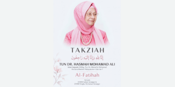 Sultan Selangor, Tengku Permaisuri zahir dukacita atas pemergian Tun Dr. Siti Hasmah