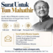 Warganet gerakkan kempen Surat Untuk Tun Mahathir, pos surat titip kata semangat