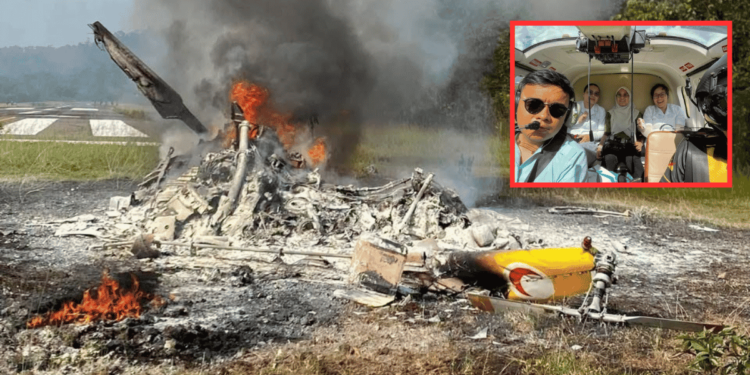 Seorang juruterbang dan empat petugas KKM disahkan maut selepas helikopter Perkhidmatan Doktor Udara terhempas berhampiran STOLport Long Lellang, Sarawak.