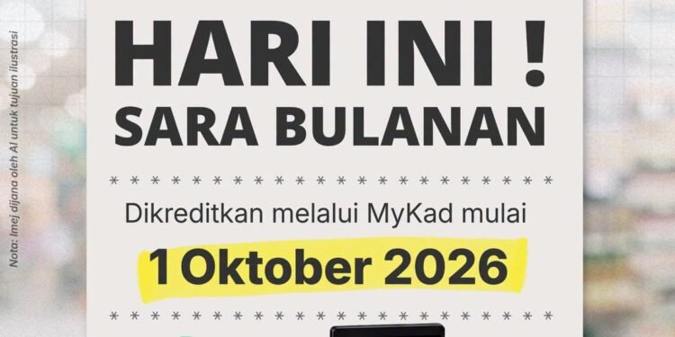 SARA boleh digunakan di lebih 14,700 pasar raya dan kedai runcit yang terpilih di seluruh negara.-FACEBOOK KEMENTERIAN KEWANGAN