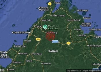 Gempa bumi 3.5 magnitud dikesan di Ranau