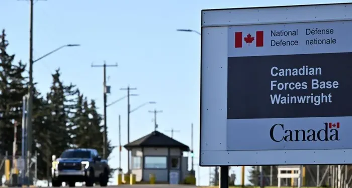 CFB Wainwright turut menempatkan Pusat Latihan Manuver Kanada serta lebih 1,300 anggota tentera dan kakitangan awam.-GAMBAR REUTERS
