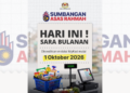Bantuan SARA bulanan mula dikreditkan ke MyKad penerima hari ini