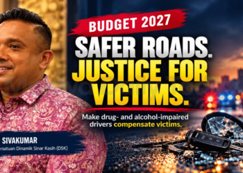 Budget 2027: DSK welcomes Anwar’s move to make drug- and alcohol-impaired drivers compensate victims