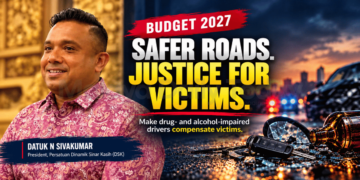Budget 2027: DSK welcomes Anwar’s move to make drug- and alcohol-impaired drivers compensate victims