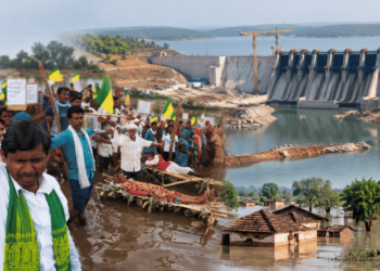 India’s $4.6 billion river project floods ancestral lands, villagers refuse to leave