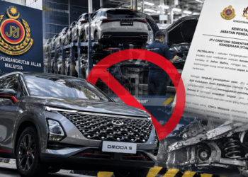 JPJ gantung VTA, beku pendaftaran baharu Chery Omoda 5
